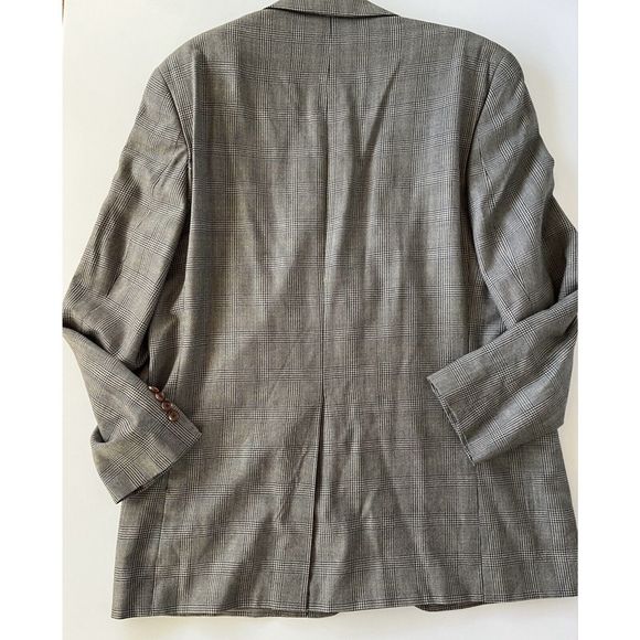 Ralph Lauren Men’s Wool Silk Single-Breasted Button Blazer Size 44 L - Picture 3 of 12